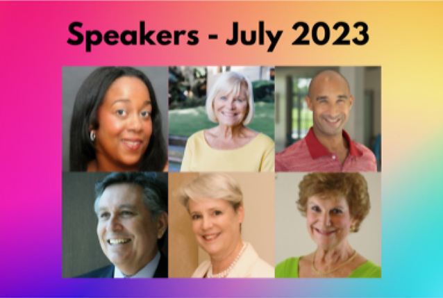 Speakers - July 2023